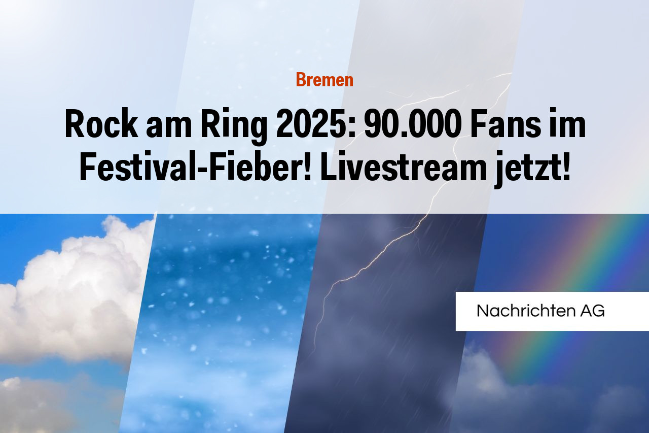 Rock am Ring 2025: 90.000 Fans im Festival-Fieber! Livestream jetzt!