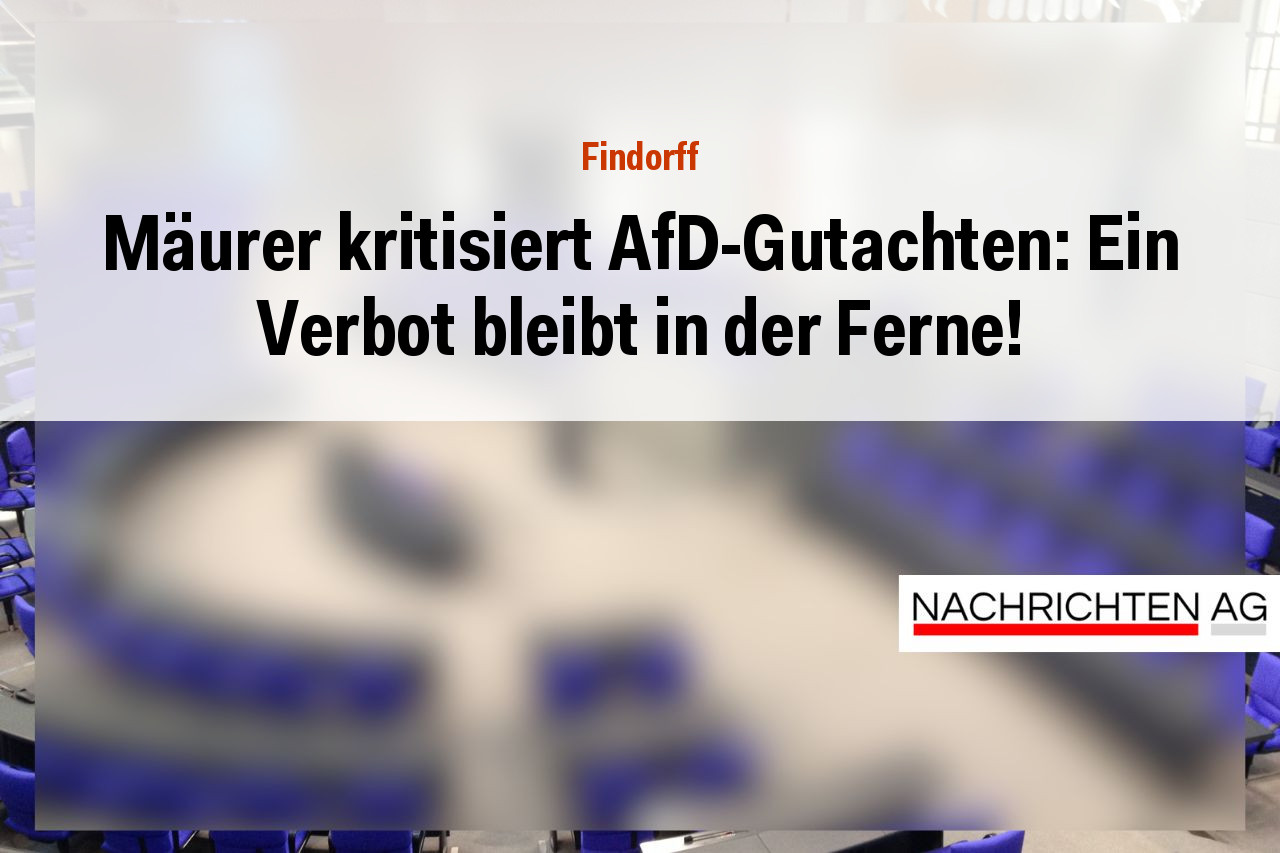 Mäurer kritisiert AfD-Gutachten: Ein Verbot bleibt in der Ferne!
