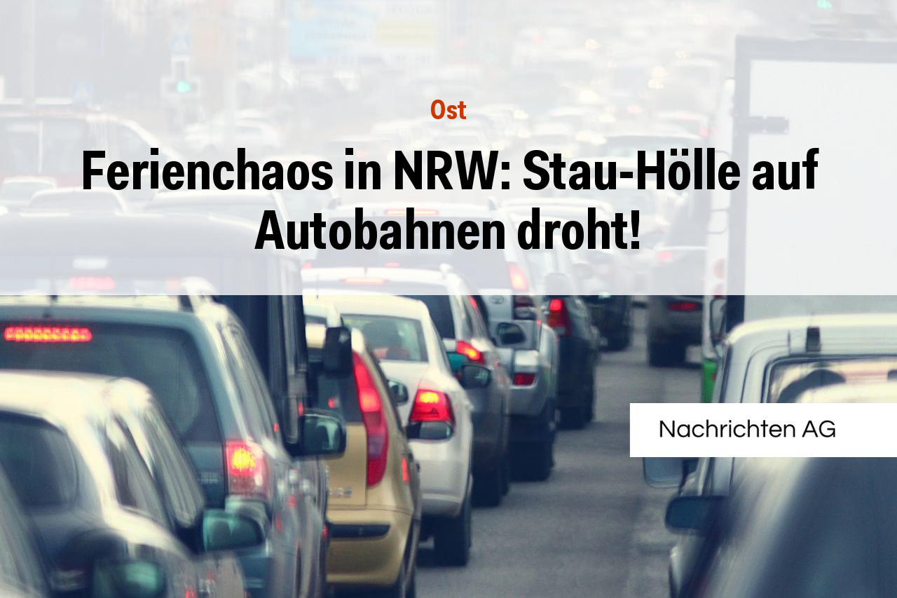 Ferienchaos in NRW: Stau-Hölle auf Autobahnen droht!