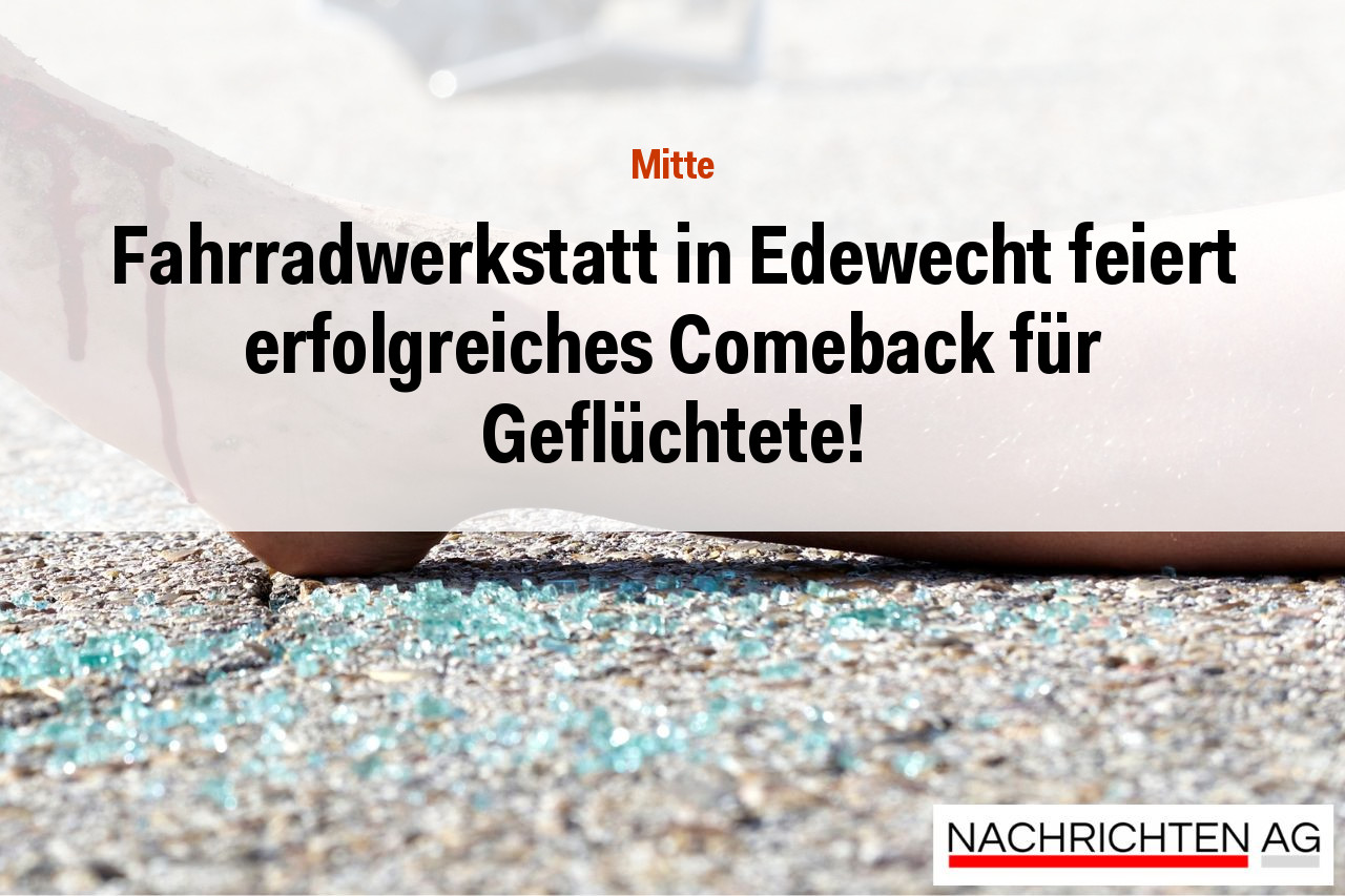 Fahrradwerkstatt in Edewecht feiert erfolgreiches Comeback für Geflüchtete!