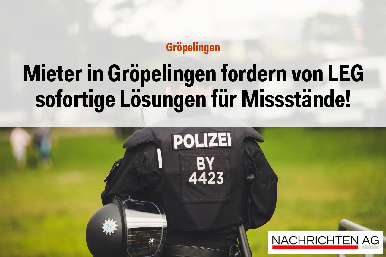 Mieter in Gröpelingen fordern von LEG sofortige Lösungen für Missstände!